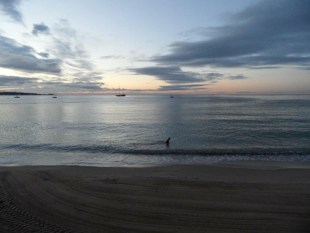 Grand Studio Neuf Face Port Et Plage, Parking Prive Golfe-Juan Bagian luar foto